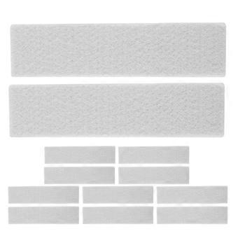 12pcs Exercise Bike Brake Pads: Wool Felt Resistance Drag Pad - Brake Mat Replacement Part for Cycling Gym and Electric Bike