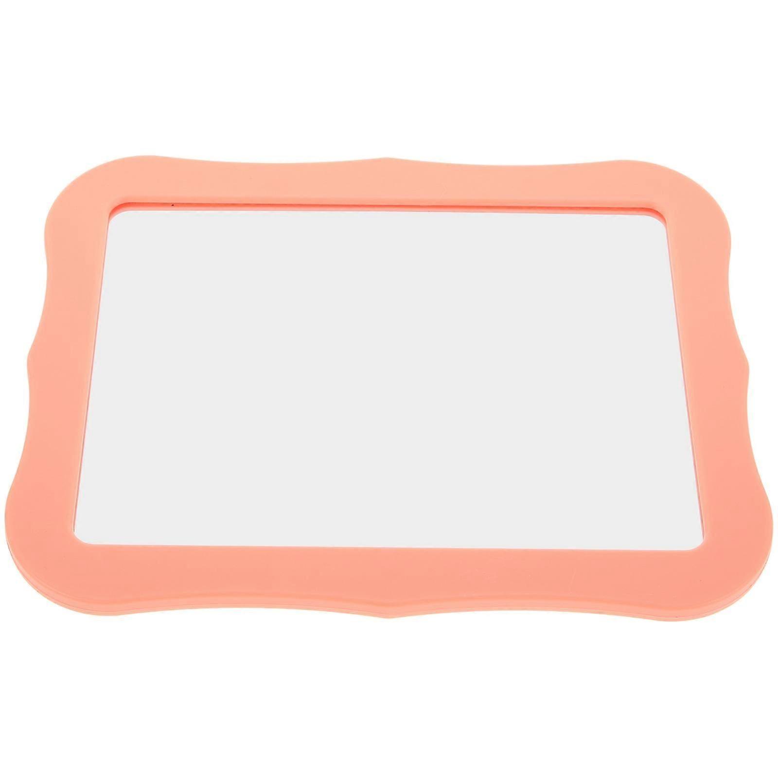 Rectangular Magnetic Reflection Mirror For School Use With Smooth Surface 17.50X13.50X1.30CM 4Pcs