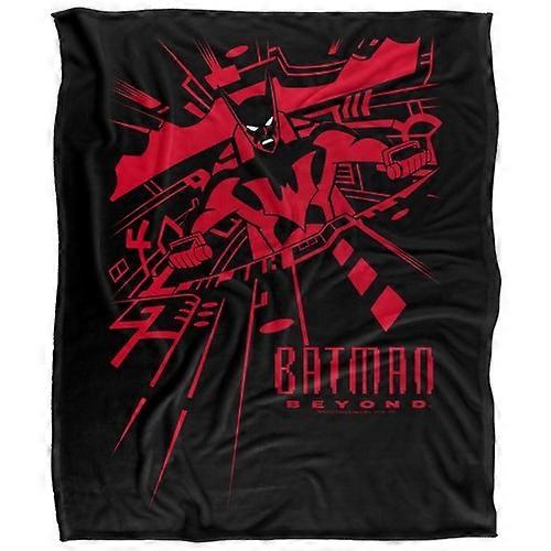 Batman Beyond At The Controls Soft Touch Blanket