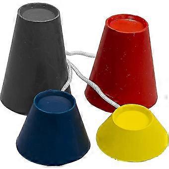 Golf Tees Set of 4, Giant Rubber, Random Colors