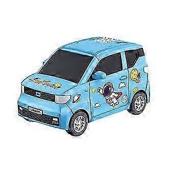 Mini Car-Shaped Piggy Bank with Fingerprint Lock, Music &amp; Auto Bill Roll, Password Safe Money Box for Kids, PVC Toy Gift