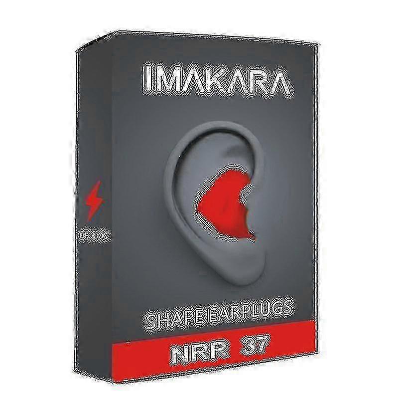 37dB NRR Reusable Custom-Molded Earplugs