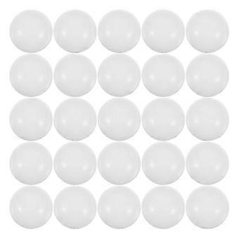 Openable Balls for Raffle Drawing 35Pcs Durable PVC White Balls