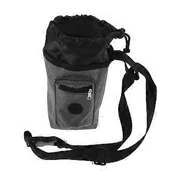 Waxed Canvas Climbing Chalk Bag with Waterproof Zipper Storage for Bouldering