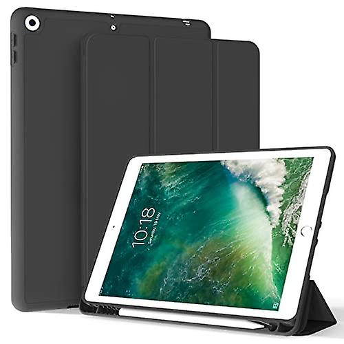 Timoom Case For Ipad 5th 6th Generation 9.7 Inch 2018/2017 With Pencil Holder, Auto Sleep/wake, Smart Trifold Stand Protective Case,ultra-thin Soft Tp