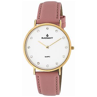 Radiant New Liberty Women's Analog Quartz Watch with Cowhide Leather Bracelet RA379608