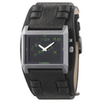 Fossil big tic Quartz Analog Woman Watch with JR8340 Cowskin Bracelet