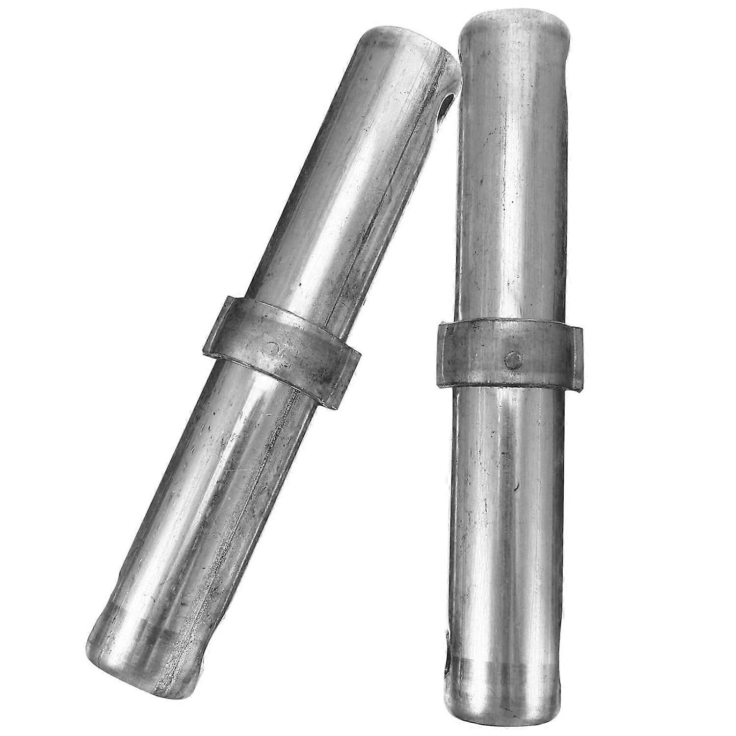 2pcs Metal Scaffolding Coupling Pin, Galvanized Silver Connector