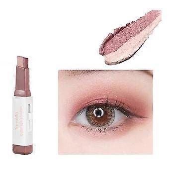 Lidschatten-Stift mit doppelter Farbverlauf, 2,2 g, in den Farben Pfirsich, Blüte, Braun, Kaffee und Erdtönen, tragbar.