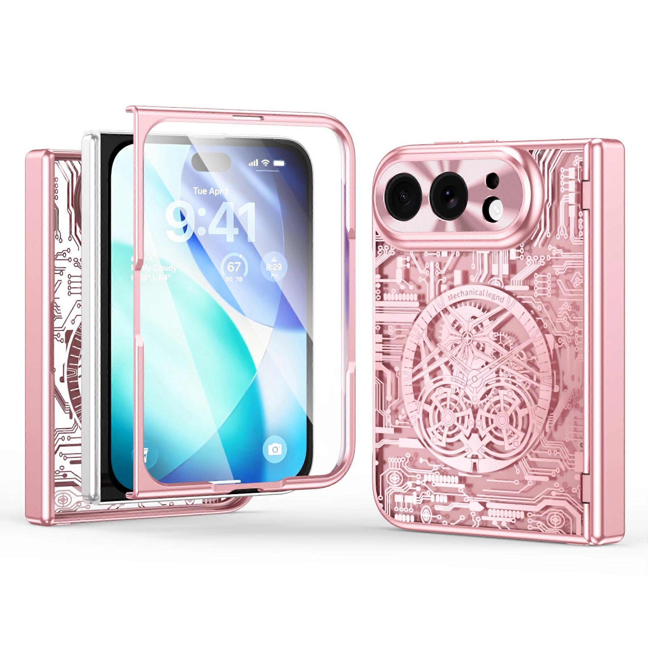 Phone case + screen protector, 360-degree protection for Apple iPhone, dual case, with galvanization.