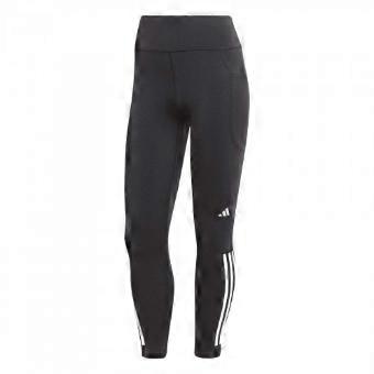 Adidas Womens/Ladies Daily Run 3 Stripes High Rise Leggings