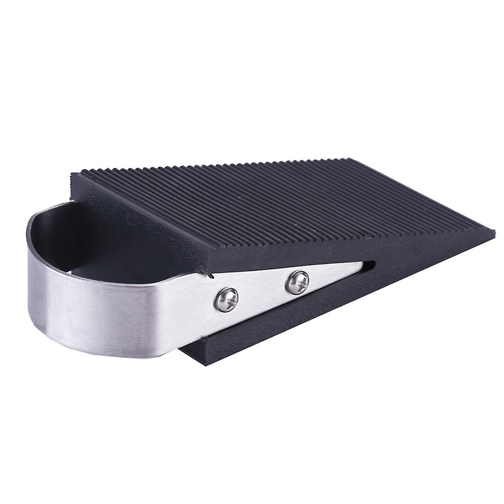 Heavy Duty Design Wedge Door Stops Stackable Works on All Floor Types Rubber
