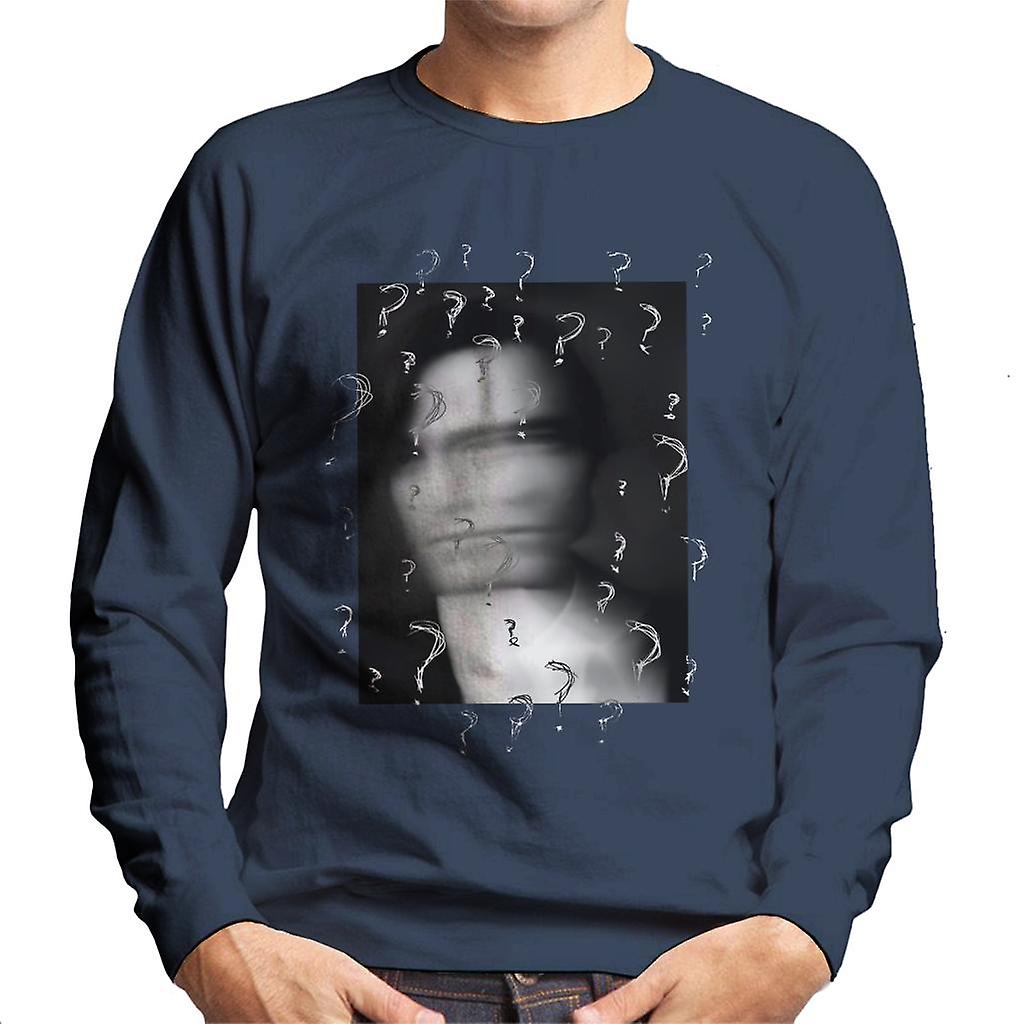 The Batman Bruce Wayne Riddler Question Mark Men's Sweatshirt
