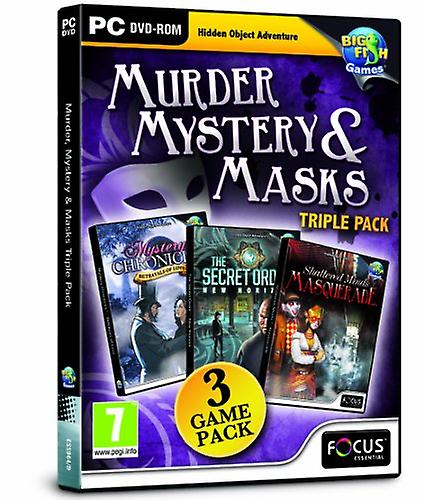 MurderMystery and Masks Triple Pack - PC CD - New & Sealed