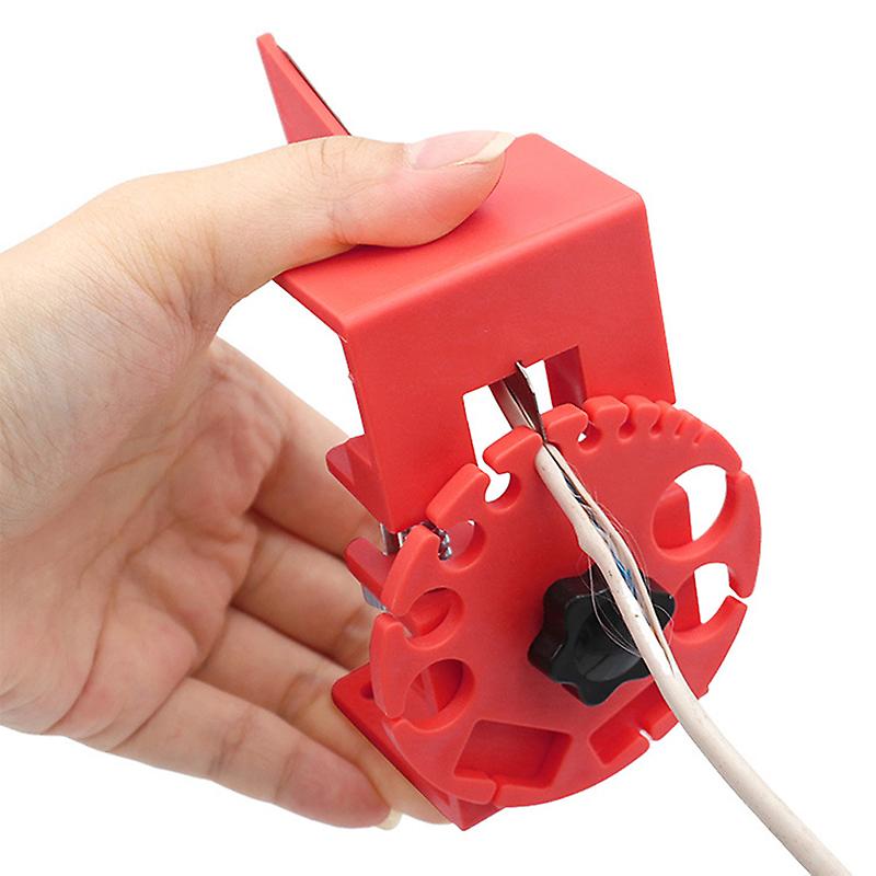 Dénudeur De Câble Électrique Portable Multifonction XIAQICA - 5 Lames Remplaçables Pour Fils Cuivre