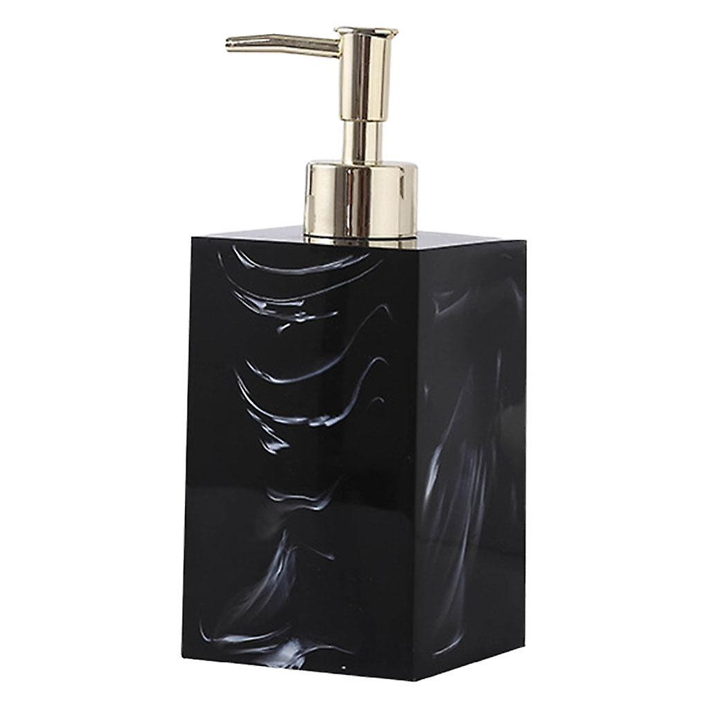 Refillable Soap Dispenser Kitchen Bathroom Pump Bottle Container Black