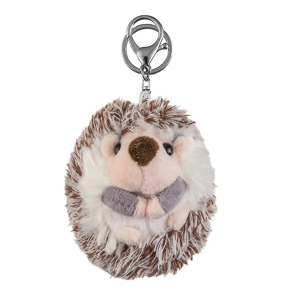 Plush Keychains For Backpacks Hedgehog Keychains For Kid Plush Keyring