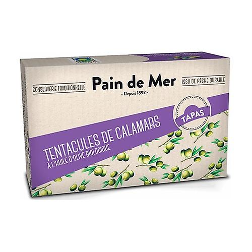 Squid tentacles in organic olive oil 120 g