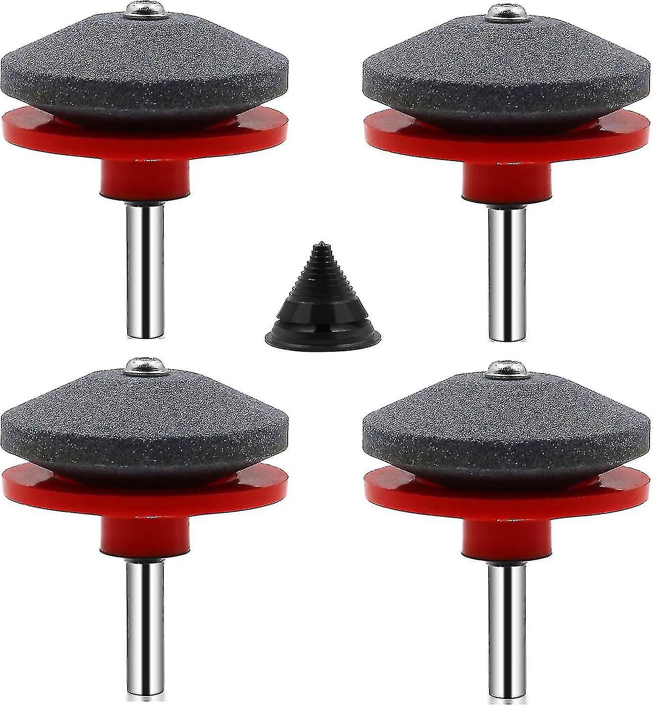 Universal Lawnmower Blade Sharpener Lawnmower Sharpener Lawnmower Accessories4 Pieces