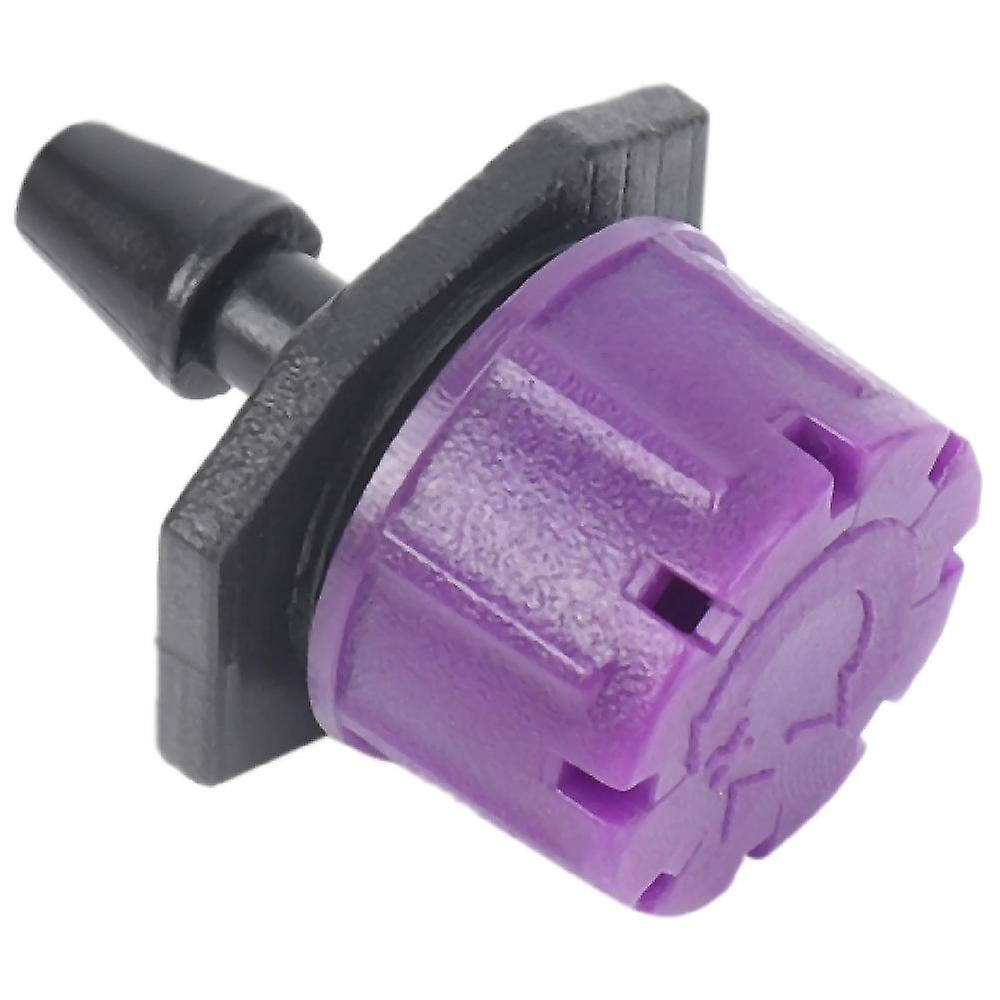 200pcs 1/4inch Adjustable -type Drip Irrigation System Watering Sprinklers Anti-clogging Emitter Dr