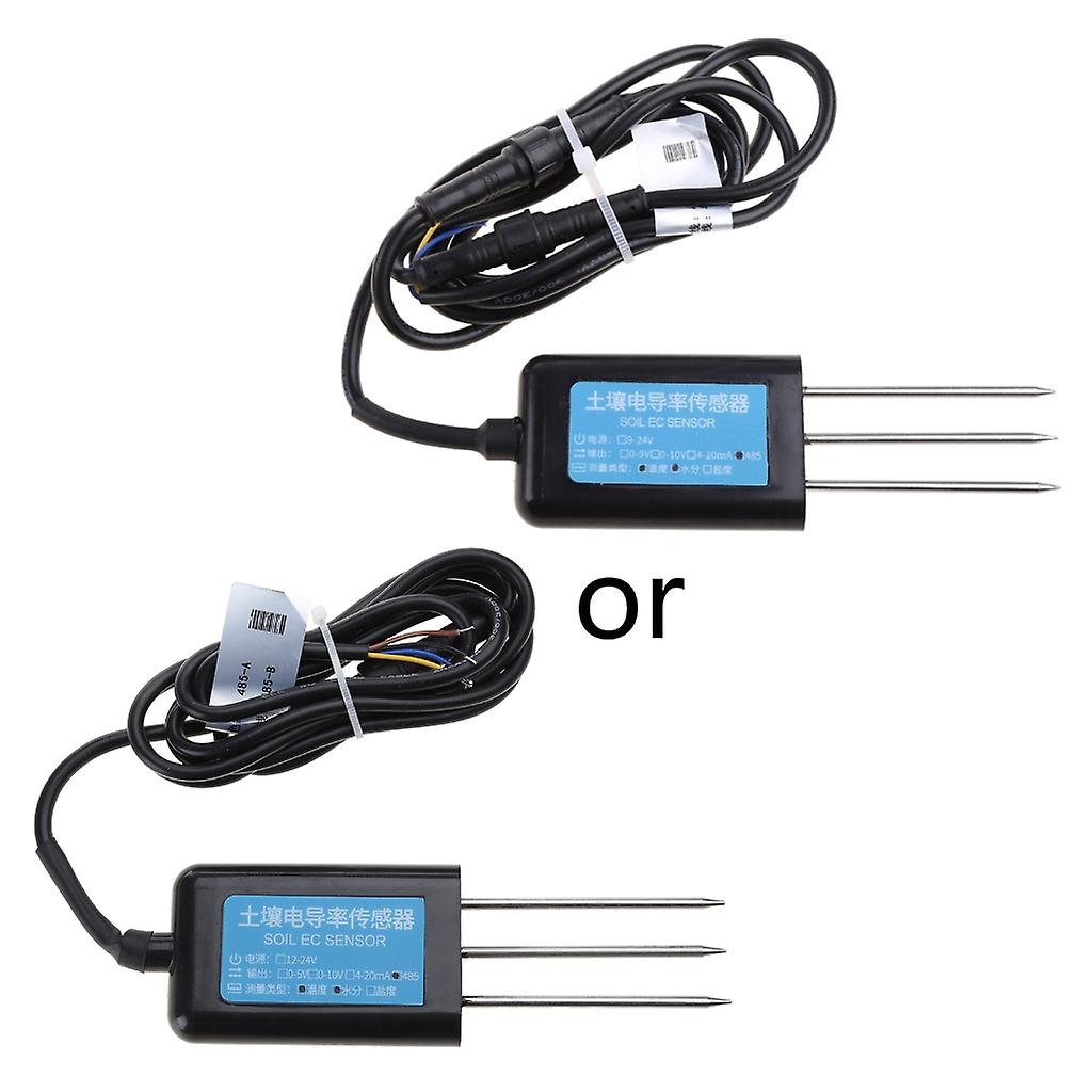 Three-in-one Soil Salt Sensor Soil Temperature/Humidity/Conductivity Detector