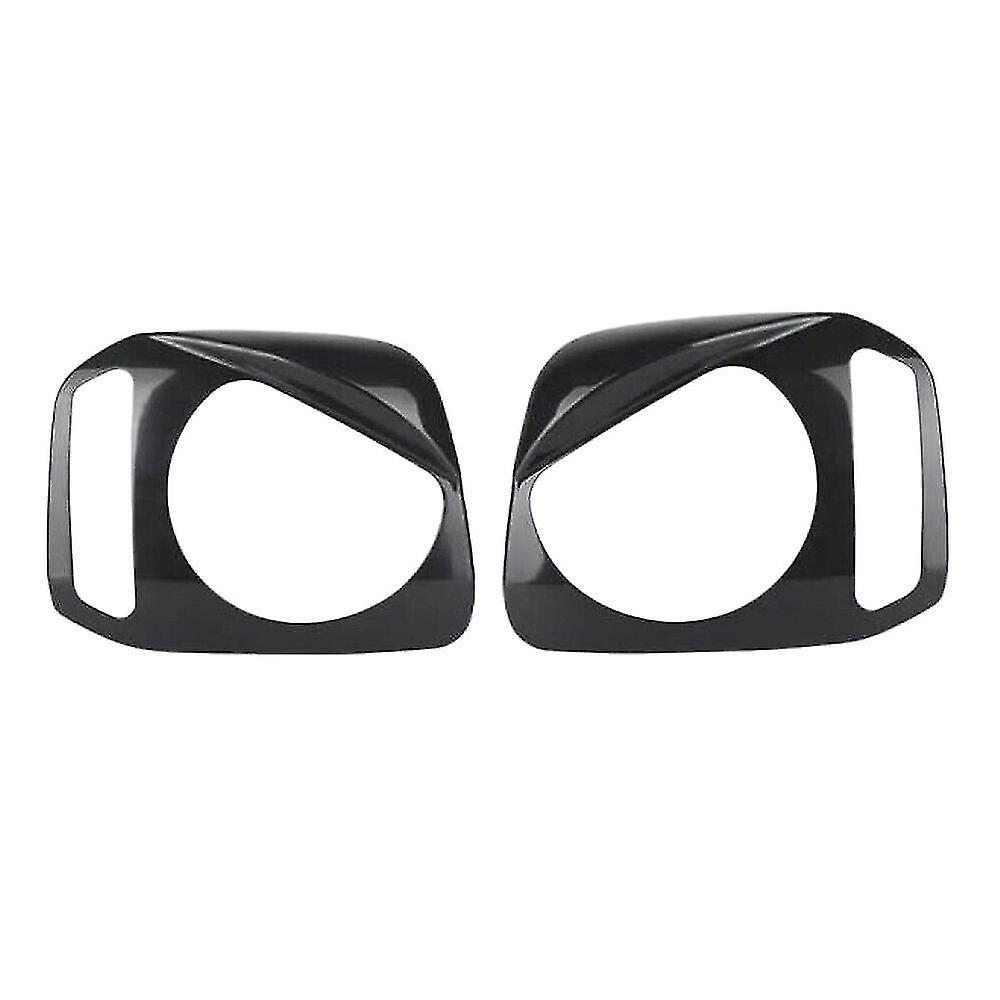 Lampenhauben Aufkleber Auto Scheinwerfer Licht Lampe Abdeckung Garnitur für Jimny Jb23 Jb33 Jb43 1998-2017 Schwarz