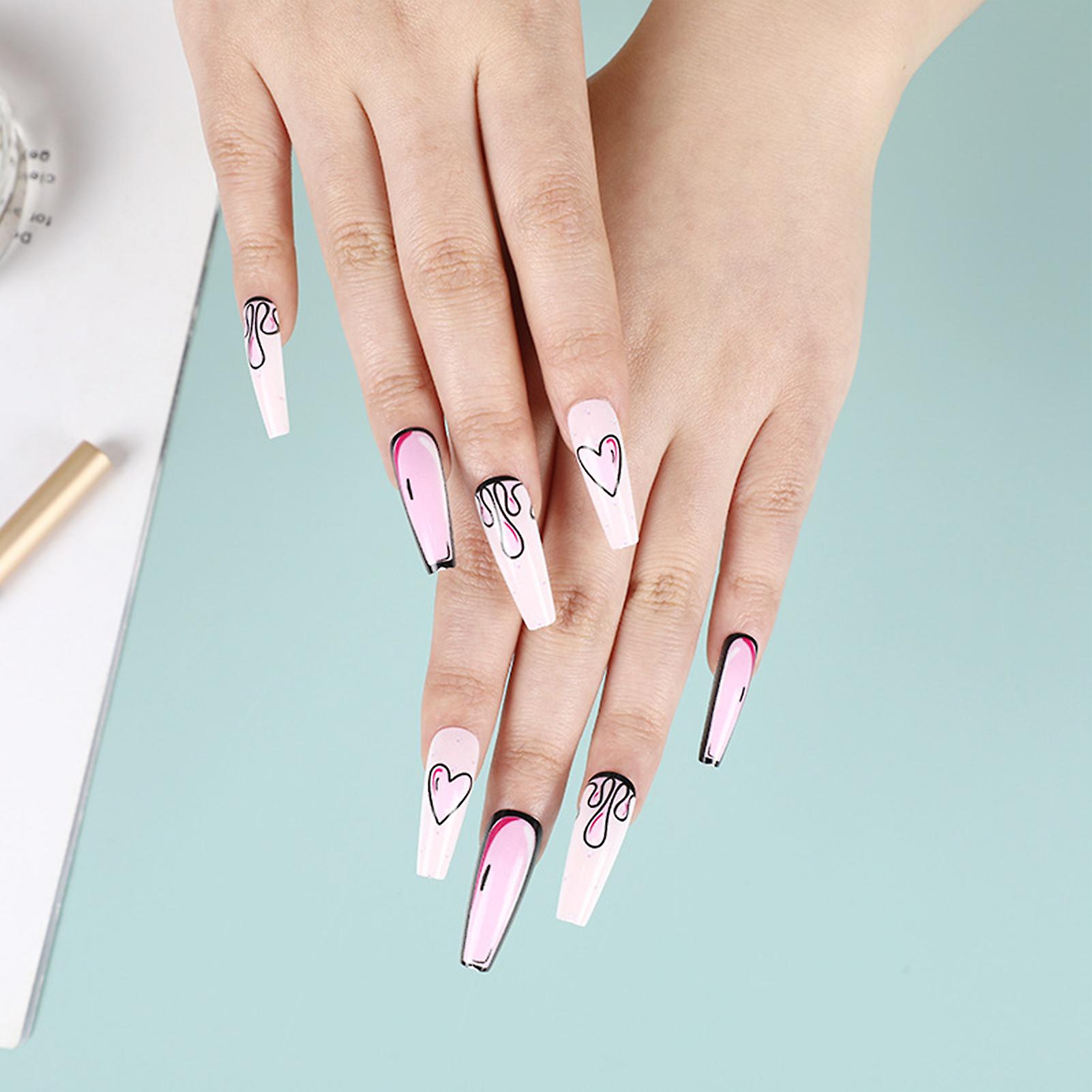 Anime Graffiti Fake Nails Charming Com
