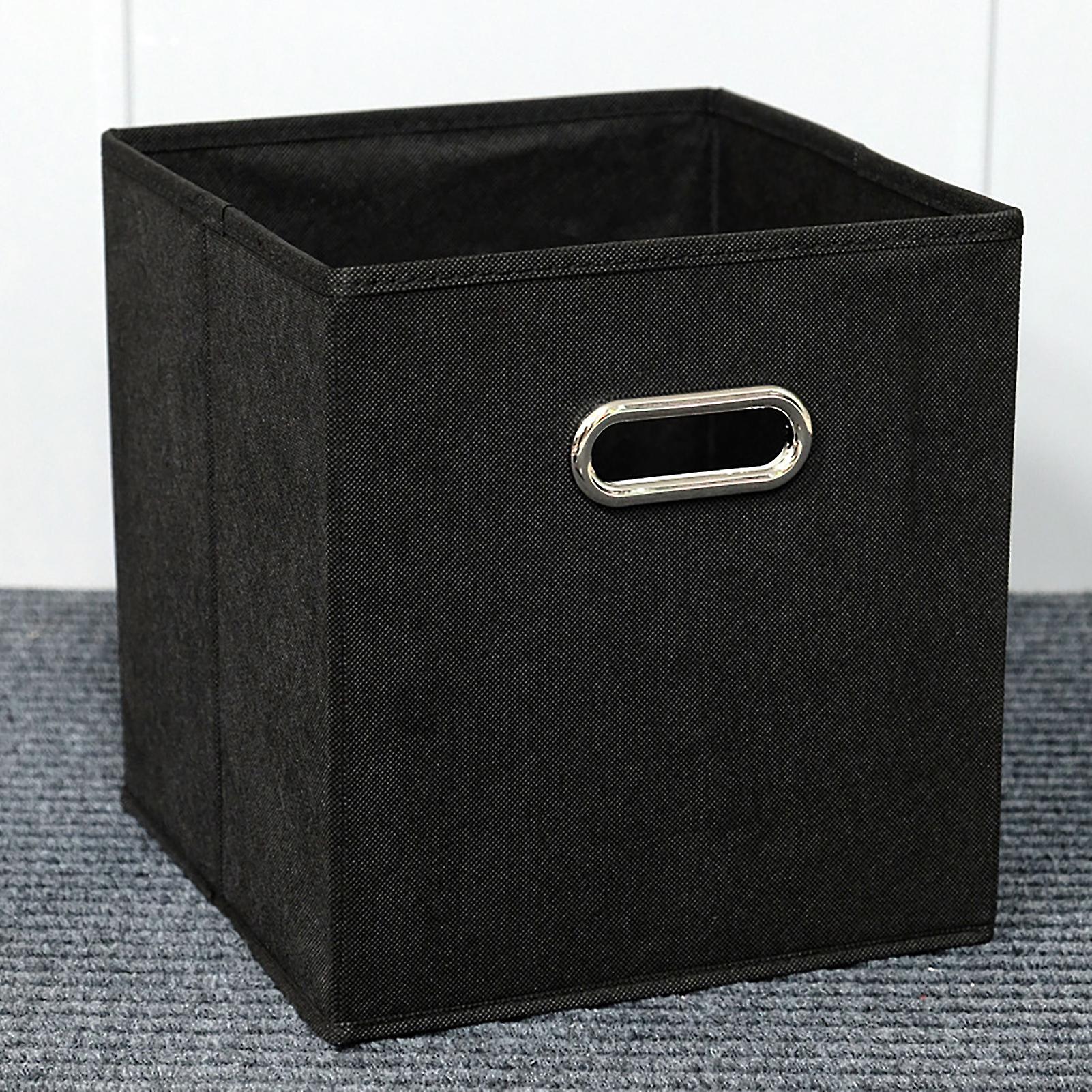 Foldable Fabric Cube Storage Bins Easy To Assemble Foldable Design Drawer-type Storage Box