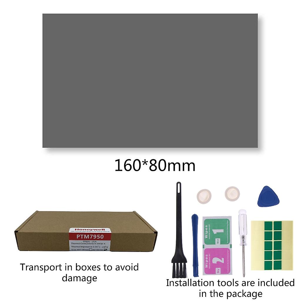 PTM7950 8.5W المرحلة تغيير سيليكون الوسادة كمبيوتر محمول موصل الشحوم ثيرما طوقا