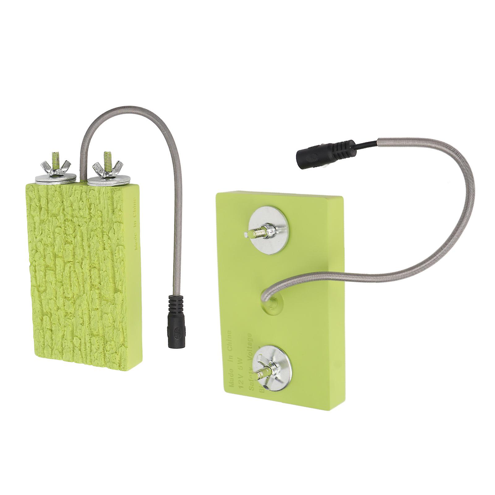 Heating Bird Perch Platform 12V 5W 13.3x8.3x2.5cm Warm Stand