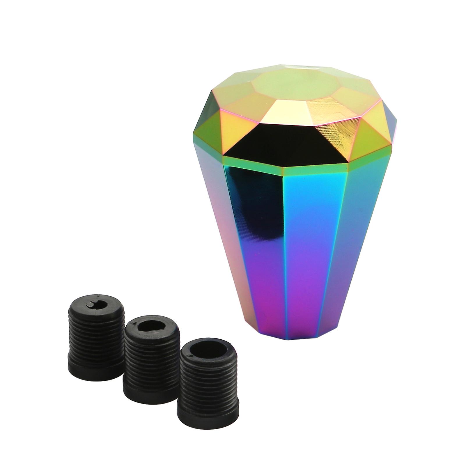 Universal Diamond Shape Manual Gear Shift Knob Fitment
