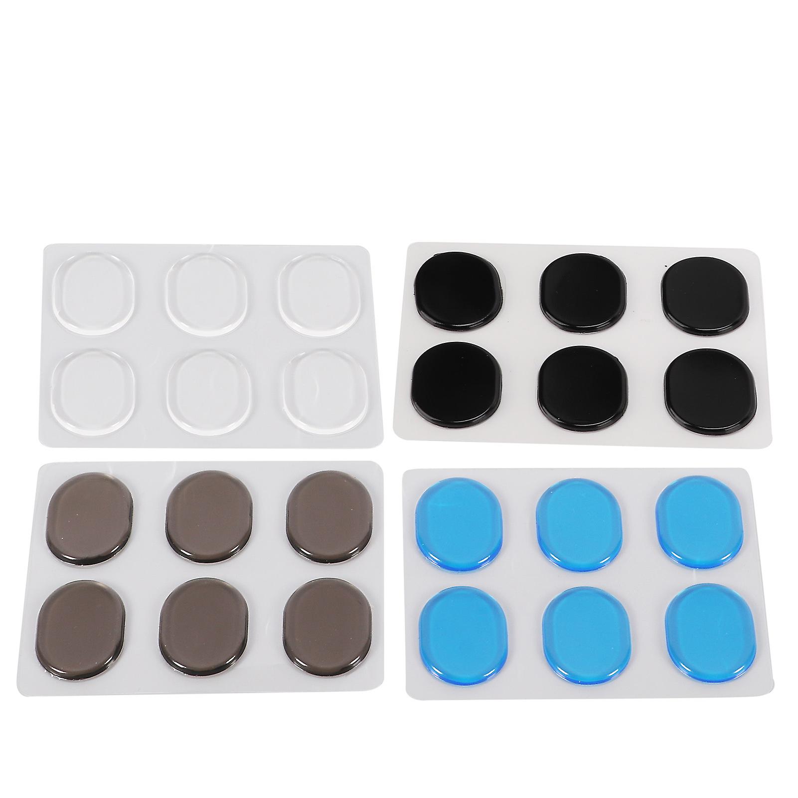 4 Sets Drum Dampener Silicone Damping Control Pad Silencer Instrument Accessory Kit