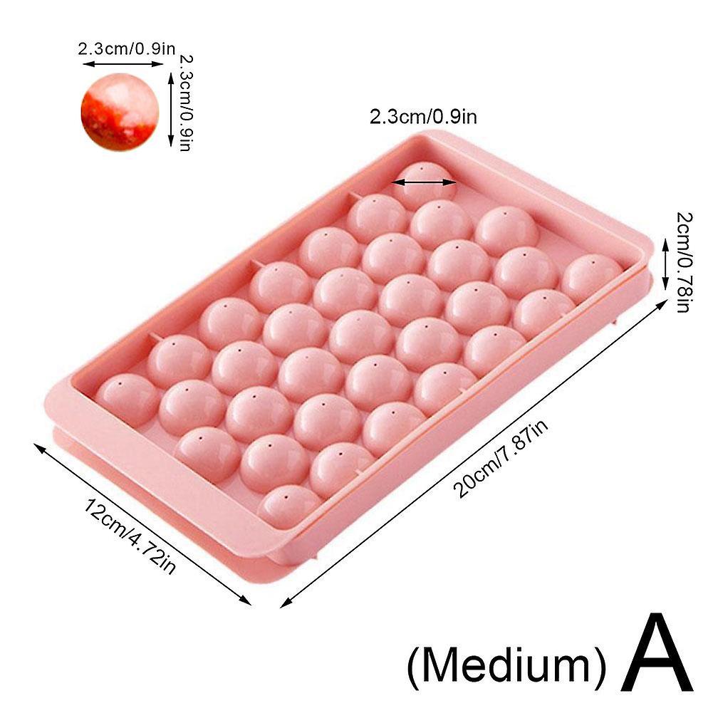 Round Ice Cube Tray Ball Maker Round Whiskey Sphere Mold DIY Moulds