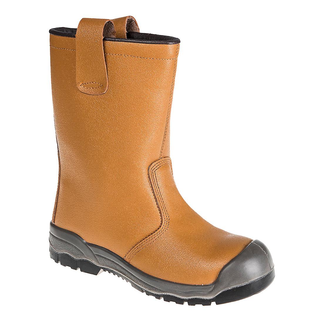 Portwest Fw13 Steelite Rigger Boots S1p Ci (with Scuff Cap)