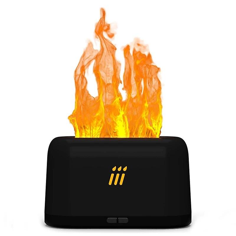 1Set Scenting Diffuser Air Humidifier LED Essential Oil Flame Lamp Diffuser ABS/PP/Electronic Components~17458