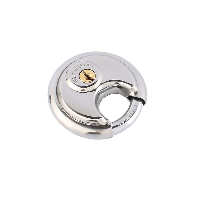 南京錠キーラウンド倉庫ゲートラウンドケーキキーロックステンレス鋼ラージハンギング