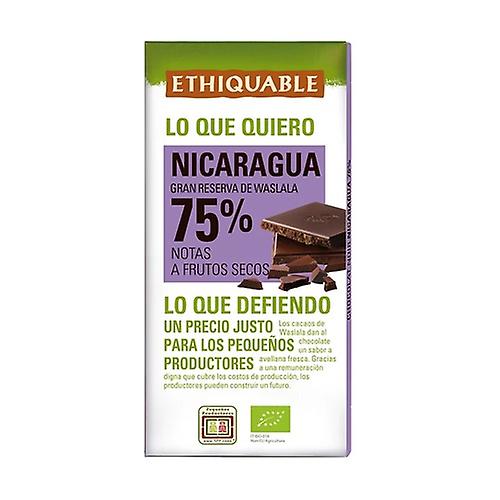 Dark chocolate 75% nicaragua bio 100 g