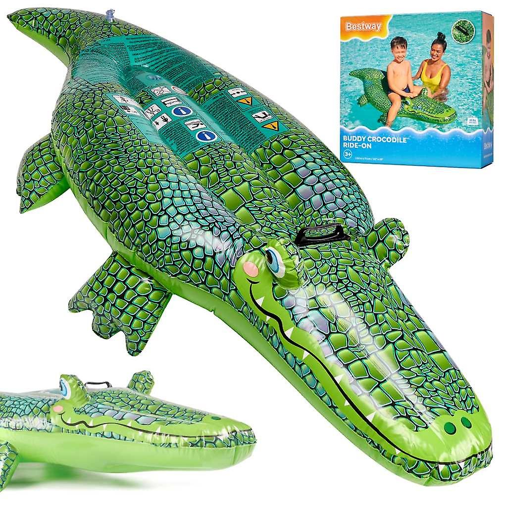 BESTWAY 41477 Inflatable Crocodile Toy