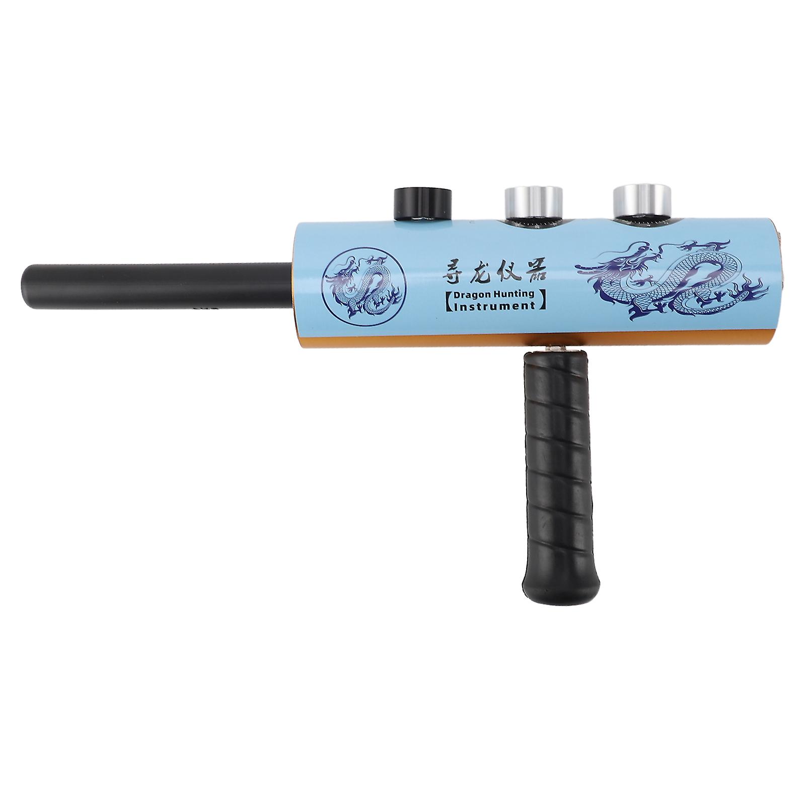 Handheld Feng Shui Detector Dragon Cave Energy Measuring Device 20m Adjustable Depth 1000m Range 100‑240V EU Plug