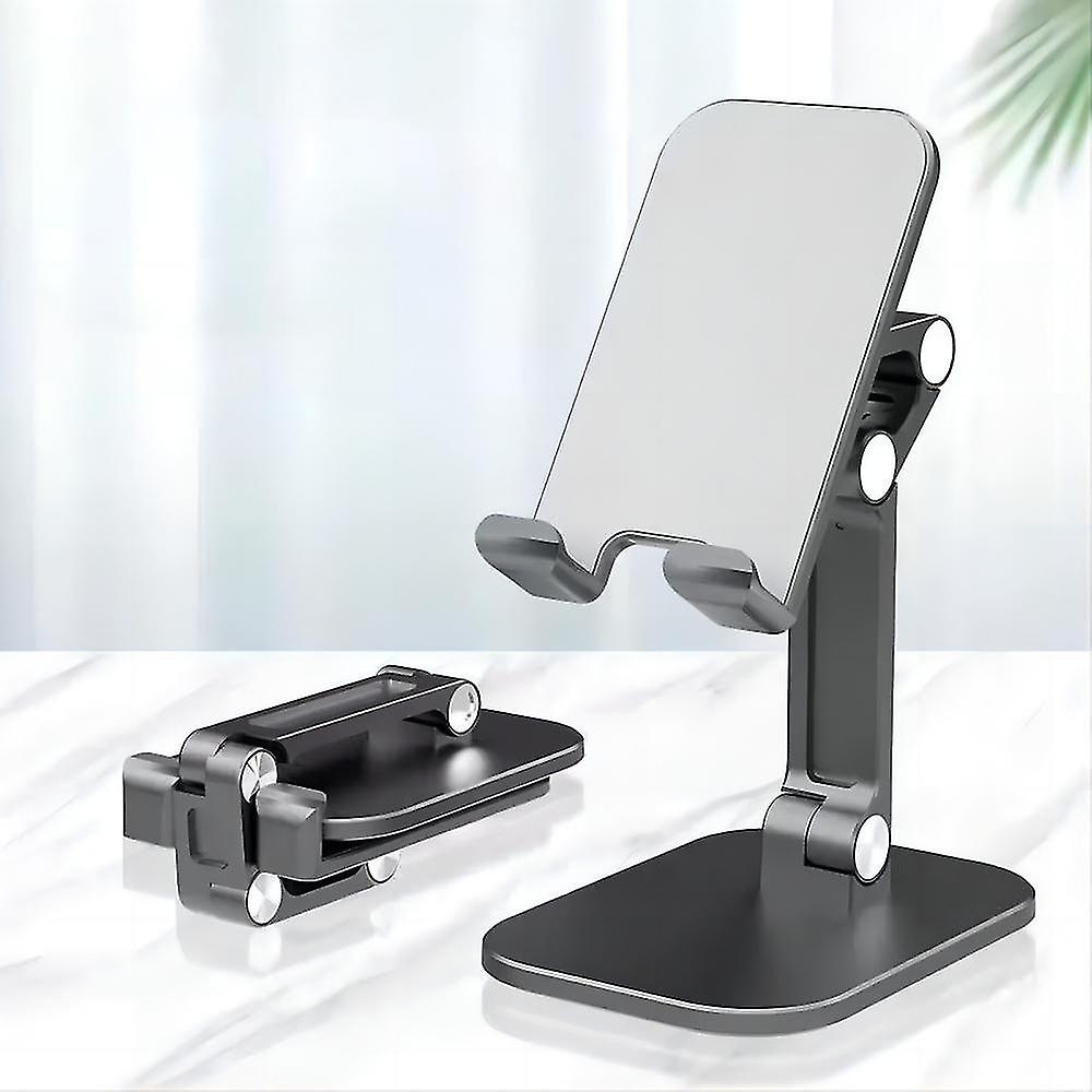 Desktop adjustable mobile phone holder, portable foldable mobile phone holder, strong stability, sui