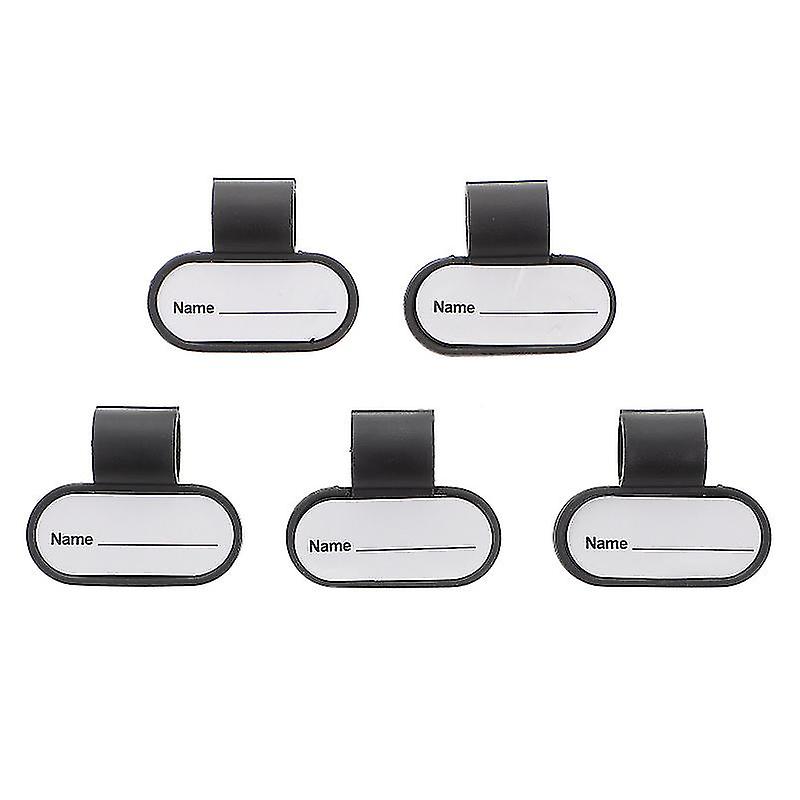 5pcs Id Identification Tag Clip