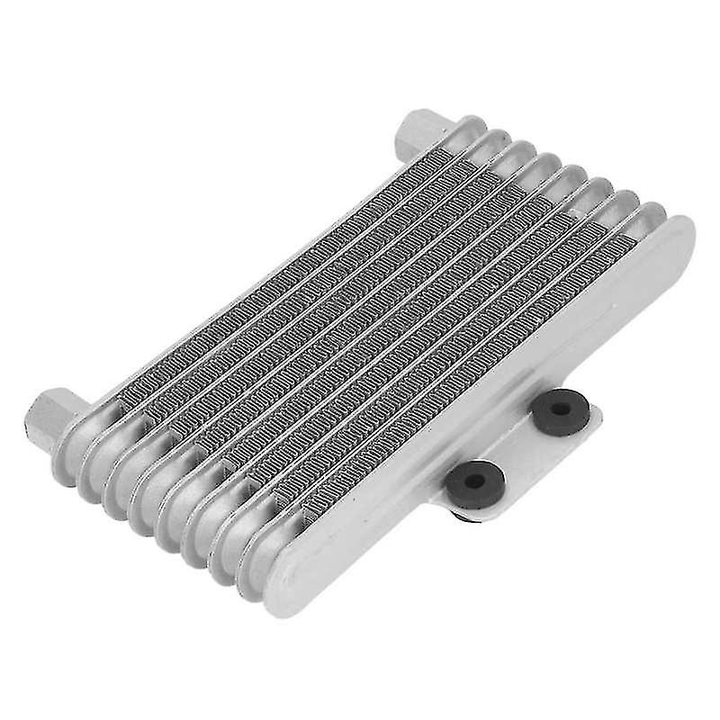 Motorcycle Engine Oil Cooler High Strength Motorcycle Oil Radiator Silver For Gy6 Monkey 50cc 125cc