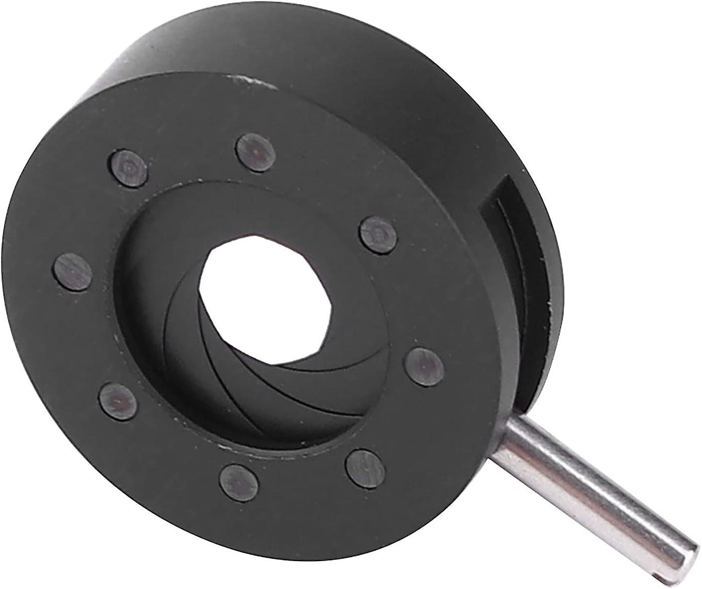 Adjustable Iris Diaphragm Microscope Adjustable Aperture Microscope Iris Adapter Optical Diaphragm f