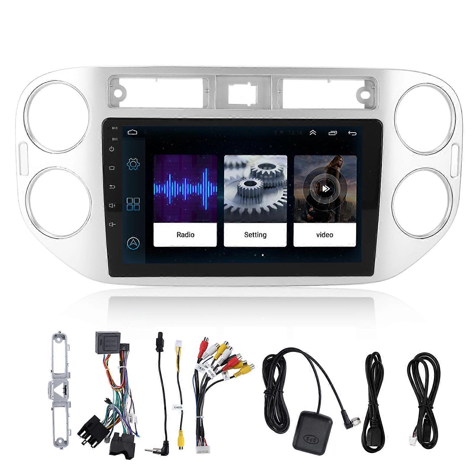 9in Wifi GPS Navigation MP5 FM Radio Multimedia Player 16GB+1GB Bluetooth Handsfree for Android 10.1 System E2U211