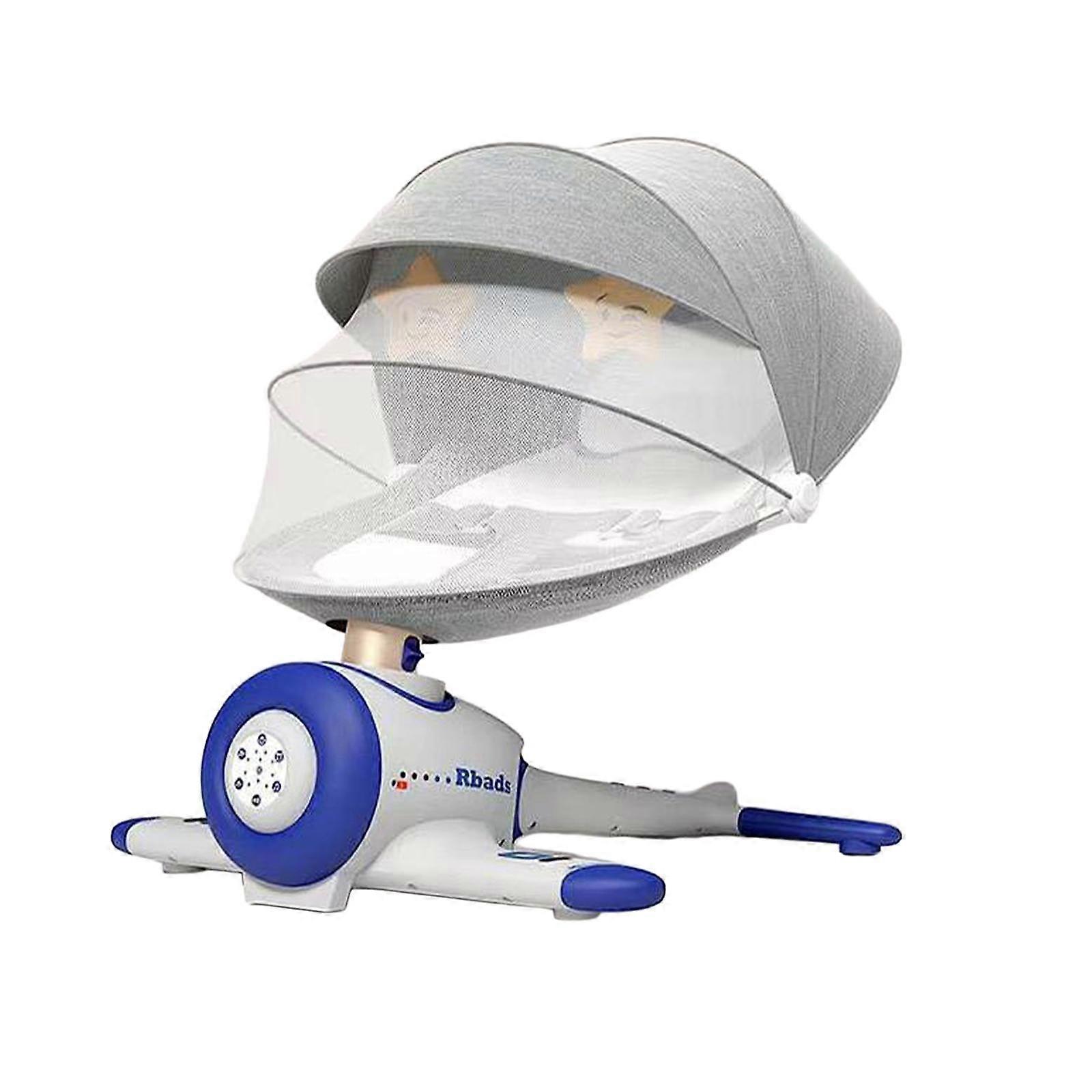 الطفل الحارس الموسيقى خفيفة الوزن جهاز النوم الكهربائية الطفل الروك لحديثي الولادة نمط رمادي