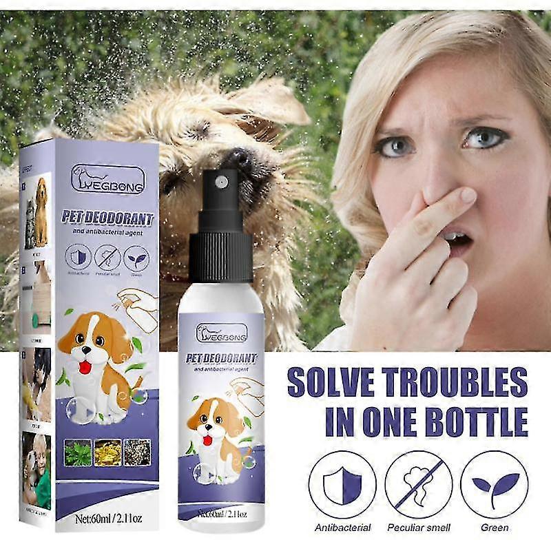 Yegbong חיות מחמד תרסיס deodorizing כלב חתול שתן גוף ריח צואה ריח אוויר טרי ריח מוצרים לחיות מחמד ציוד לכלבים מסירי ריח-3191903706018