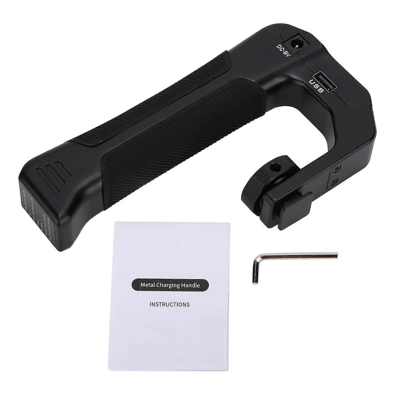 Metal Chargeable Camera Top Handle With Cold Shoe Dc Usb Output Port Top Handle For Camera Cage