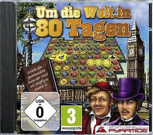 Um die Welt in 80 Tagen Software Pyramide - PC CD - New & Sealed