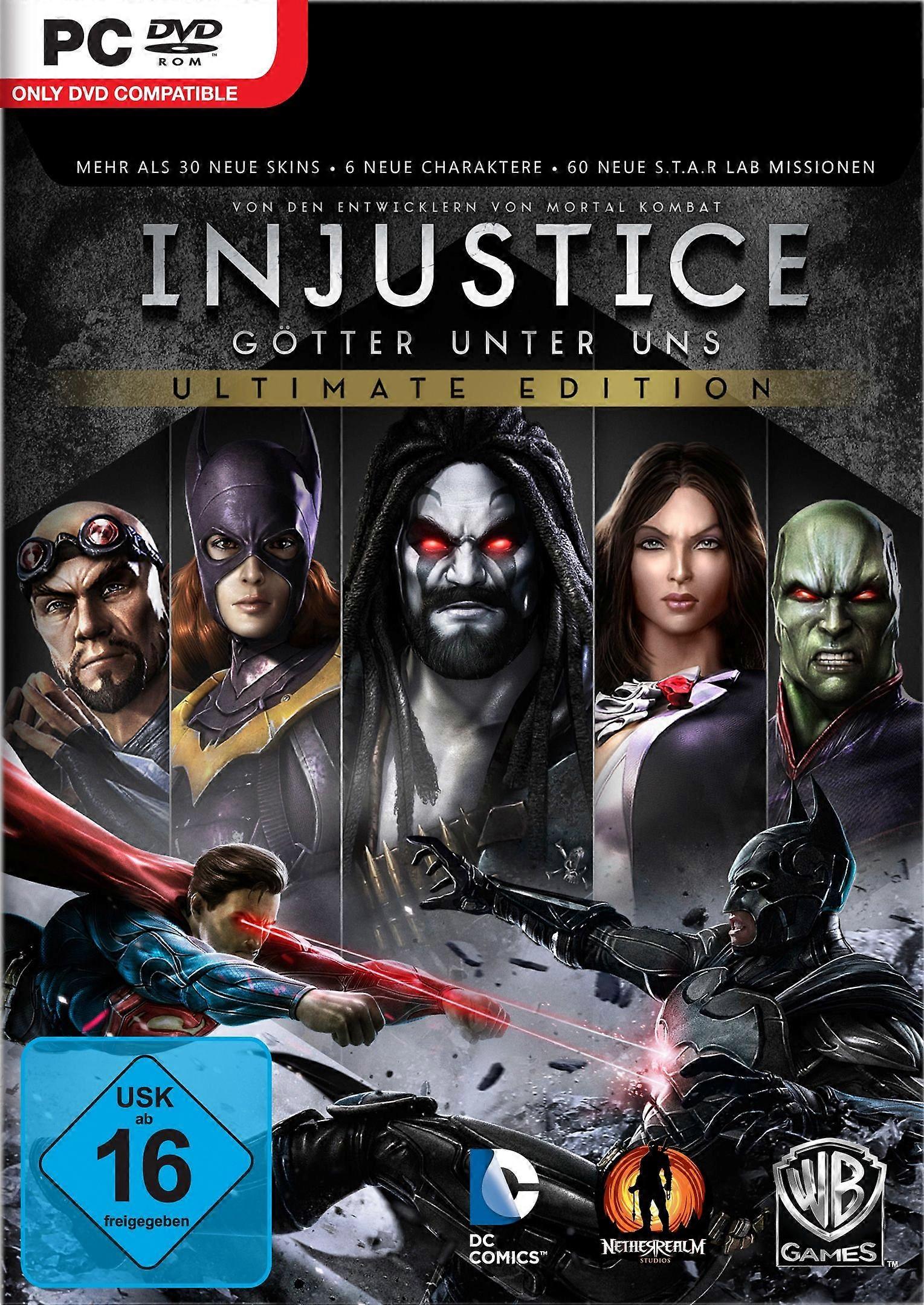 Injustice Gtter unter uns (Ultimate Edition) - PC CD - New & Sealed