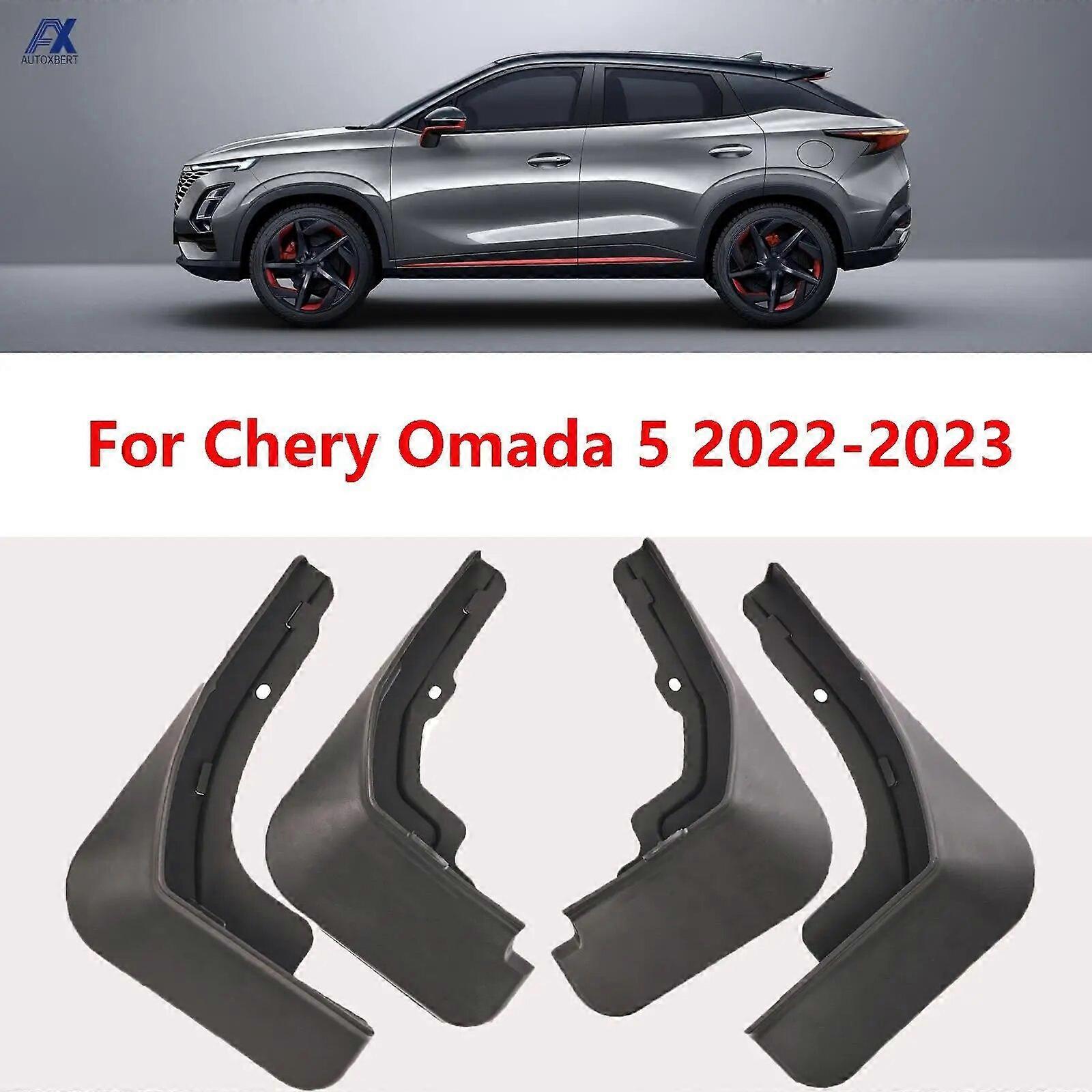 4X Mudguards For Chery Omoda 5 C5 Chirey Omoda 5 Fownix FX Splash Guard Mud Flaps Mudflap Fender Protector Front Rear 2022 2023